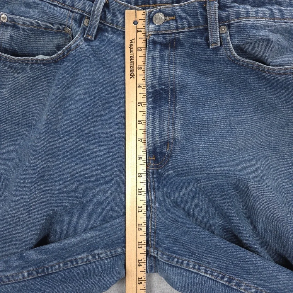 Polo Jean Co Ralph Lauren Vintage Mens 40x30 Indigo Blue Relaxed Denim Jeans Y2K